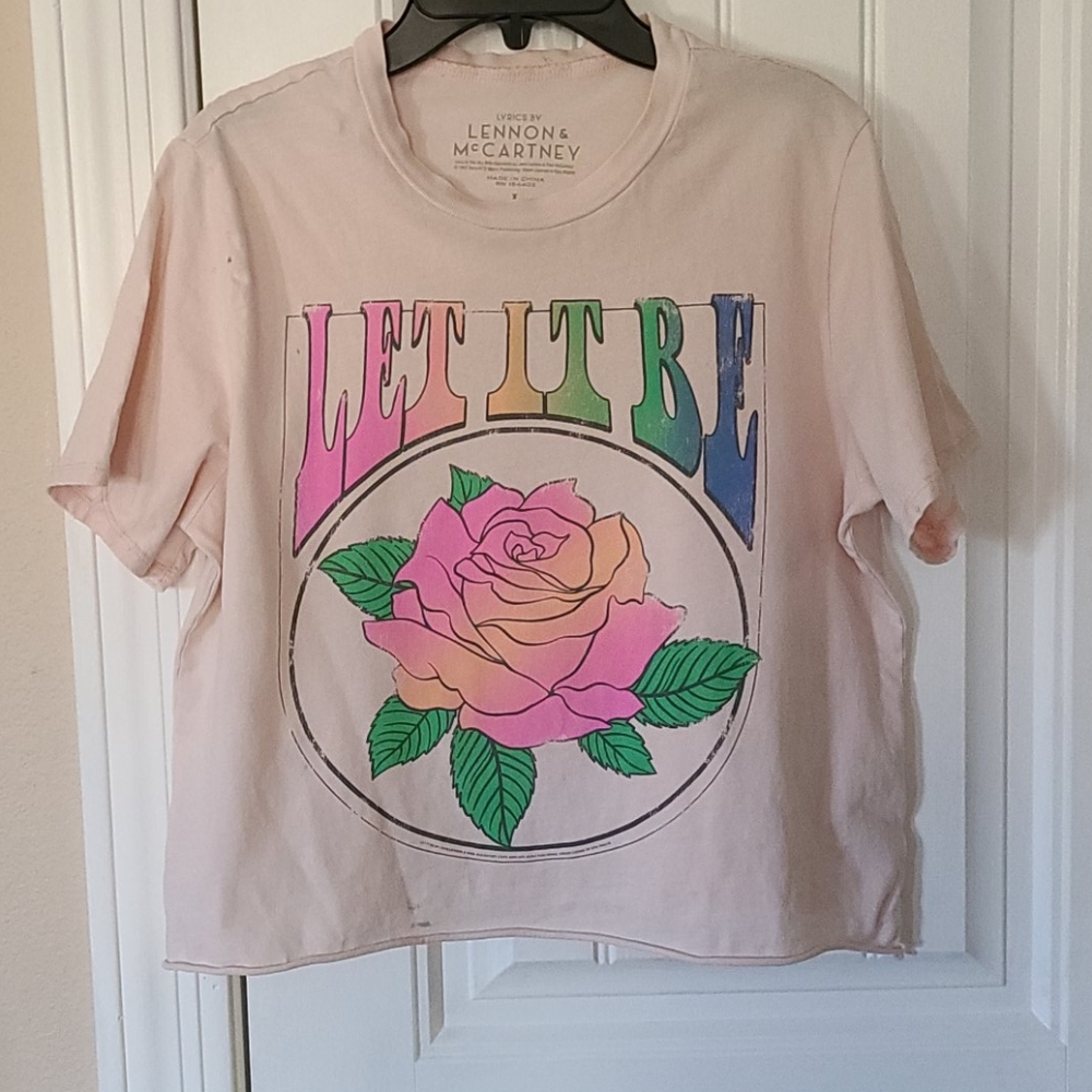 "Let It Be" Short Sleeve Tee